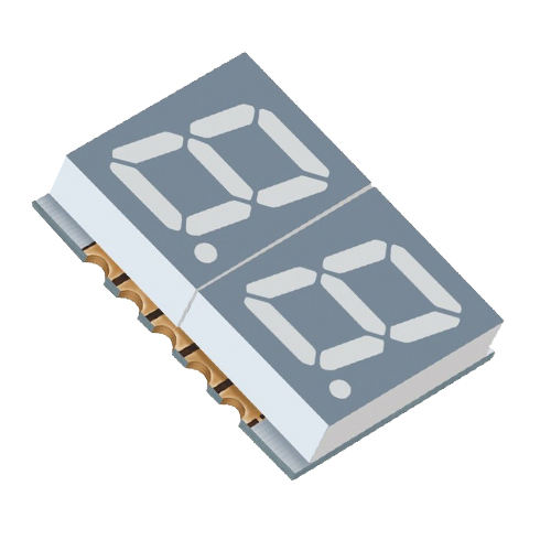 Affichage LED SMD &agrave; deux chiffres de 0,39 pouces