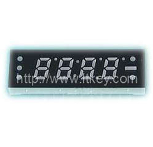 Affichage à LED d'horloge à 7 segments de 0,25 pouce avec circuit statique