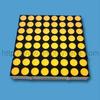 Matrice de points LED 8x8 2 pouces en jaune