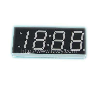 Affichage LED d'horloge à 7 segments de 0,33 pouces à 4 chiffres