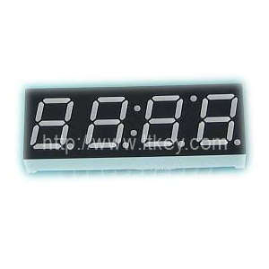 Affichage à LED d'horloge à quatre chiffres de 0,39 pouce