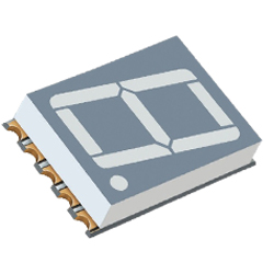 Affichage LED SMD &agrave; un chiffre de 0,56 pouces