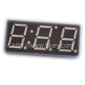 Affichage LED d'horloge à trois chiffres de 0,39 pouces