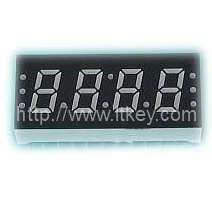 Affichage de l'horloge LED à 7 segments de 0,3 pouce à 4 chiffres