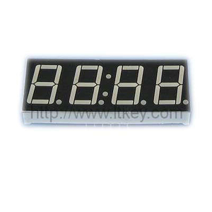 Affichage à LED d'horloge à 7 segments à 4 chiffres de 0,56 ``
