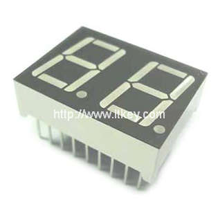 Affichage LED numérique à deux chiffres de 0,56 pouces avec circuit multiplex