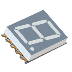 Affichage LED SMD &agrave; un chiffre de 0,51 pouce