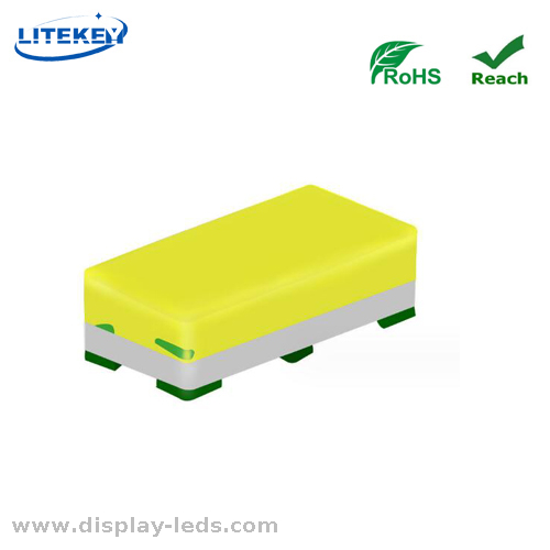 0201 CHIP SMD vert jaune LED ROHS conforme à 0,65 (l) x0,35 (w) mm