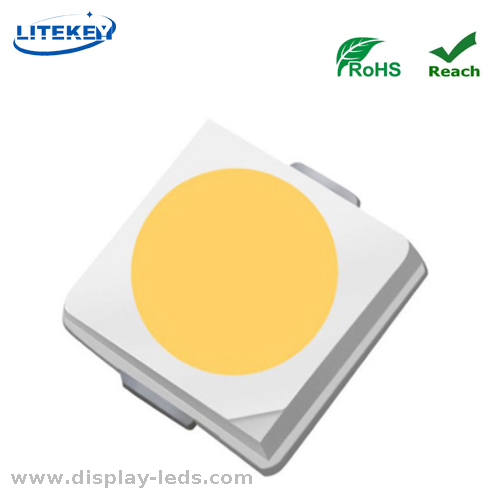 ROHS compatible Efficacité de lumière blanche 3030 SMD LED 1W 6V de l'expert Chine Manufacturier