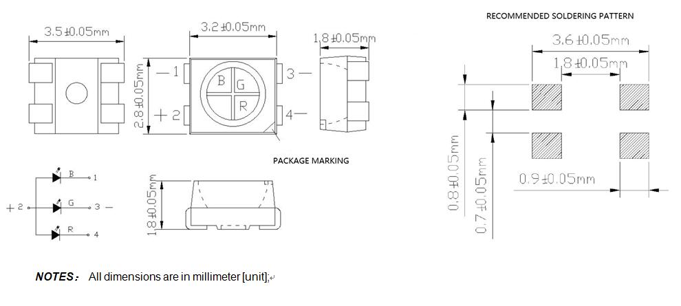 RVB SMD LED
