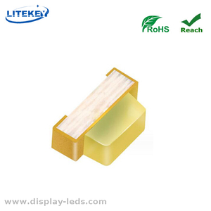 0604 Green Yellow Green View SMD Chip LED ROHS conforme à 1,7 (l) x0,6 (w) mm