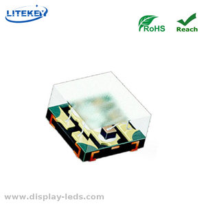 0404 RVB SMD Chip LED ROHS conforme à 0,65 (l) x0,35 (w) mm